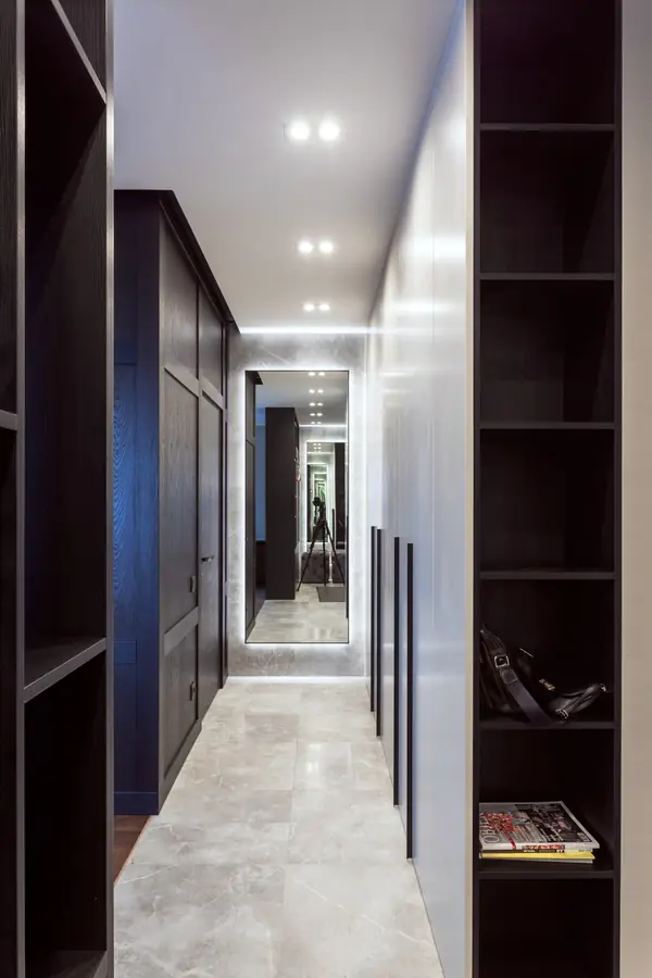 Интерьер квартиры R18-R19 в комплексе апартаментов Radius Central House