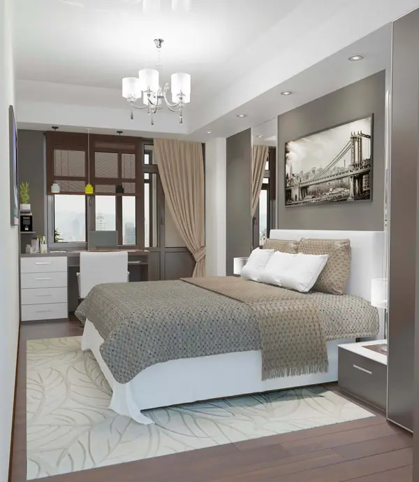 Двухкомнатная квартира из Бишкека