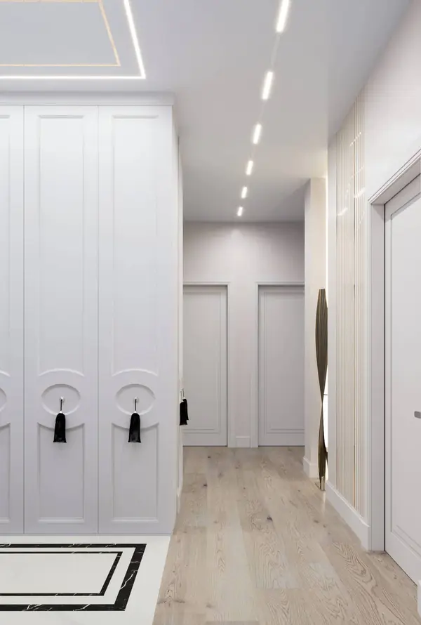 Дизайн и ремонт квартиры на Золоторожском Валу — Золотой акцент