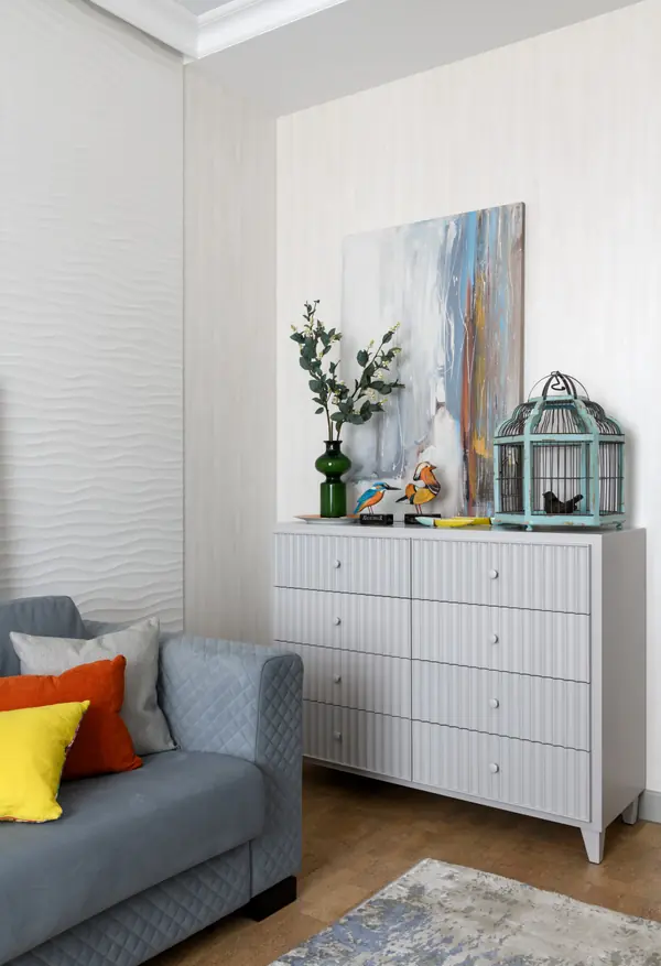 Изысканный интерьер трехкомнатной квартиры