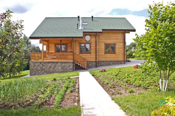 Деревянный дом из клееного бруса 237 метров (СП-237 GOOD WOOD)