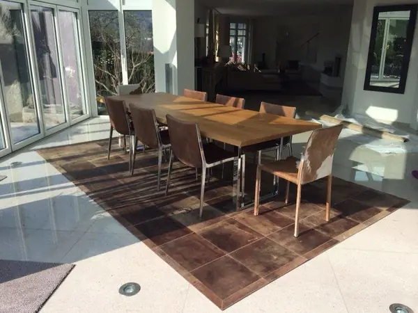 Кожаный ковер Alphenberg Tundra Clay