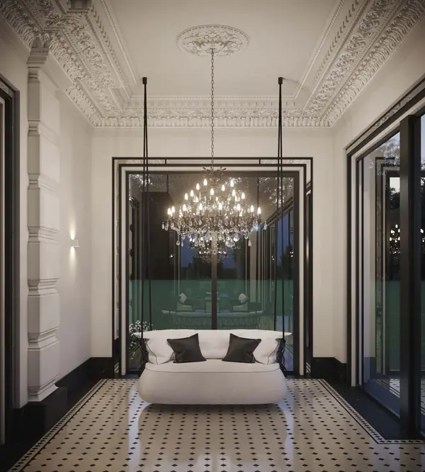 Разработка и оформление проекта загородной резиденции в классическом стиле