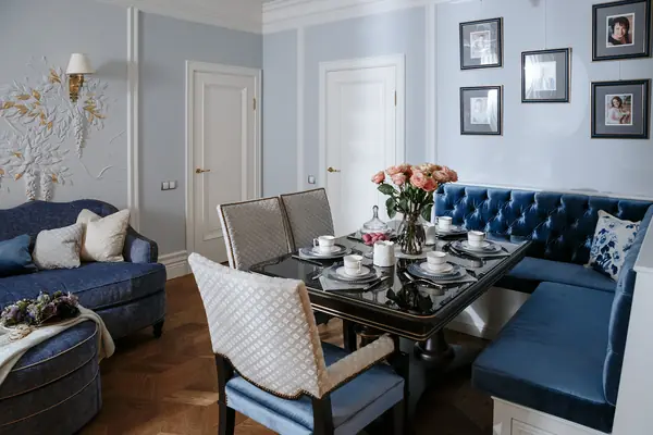 Американская классика на Крестовском острове.ЖК Привилегия 107м2