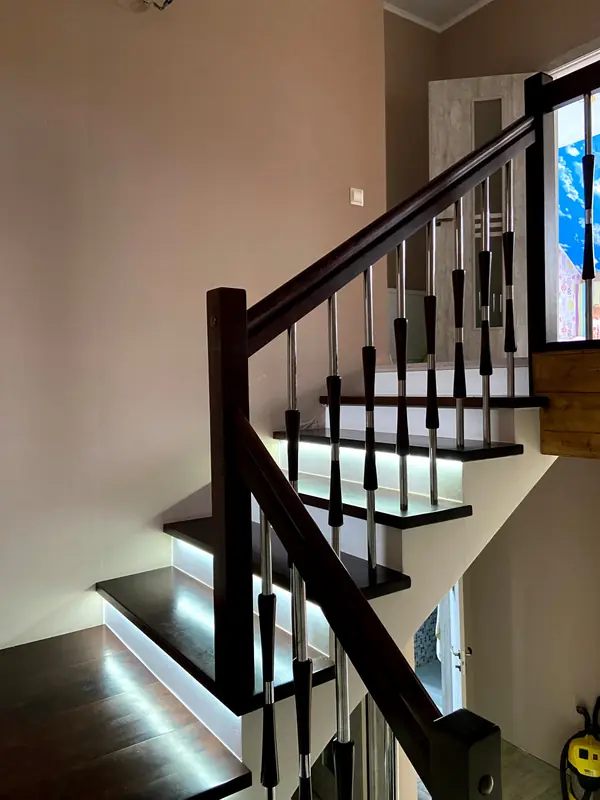 Обшивка бетонной лестницы