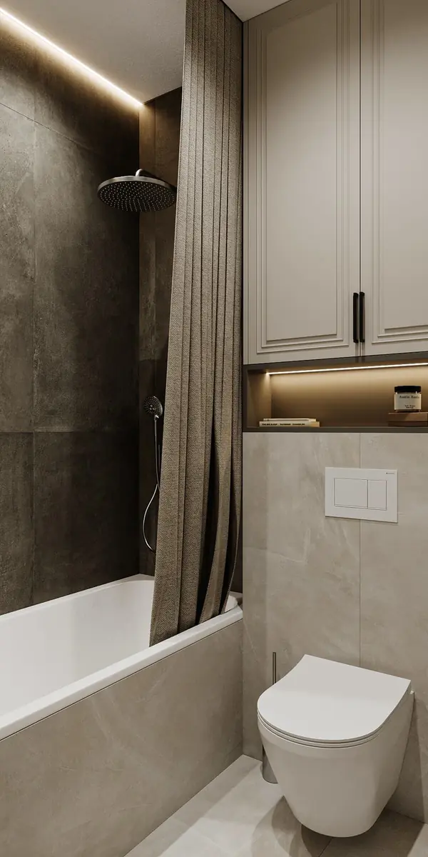 Интерьер квартиры в ЖК "Метрополия"