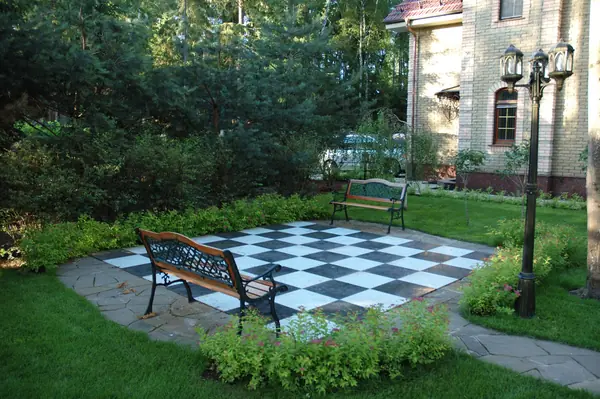 Площадки для тихого отдыха "Шахматная доска"