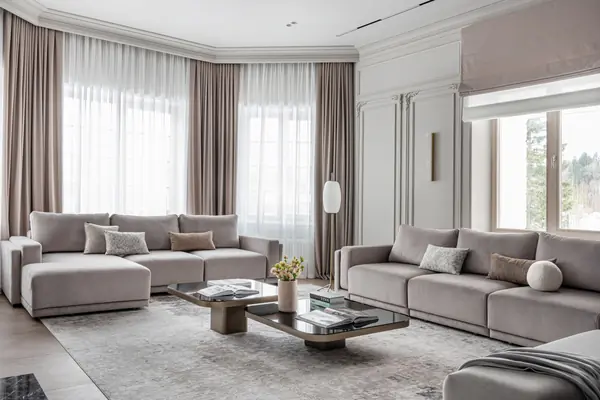 Интерьер дома в поселке премиум класса "Медисон парк".