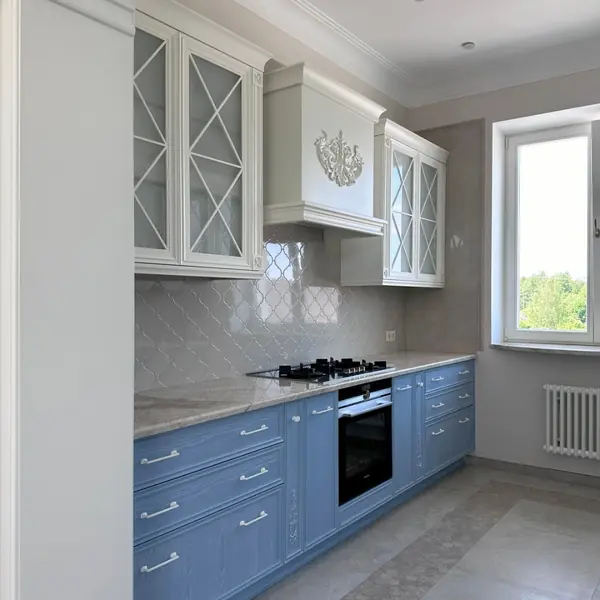 Кухня в классическом стиле в квартире