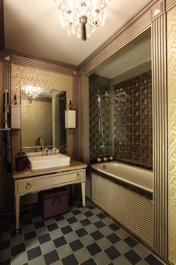 Квартира в стиле ар-деко. Интерьер с харизмой.