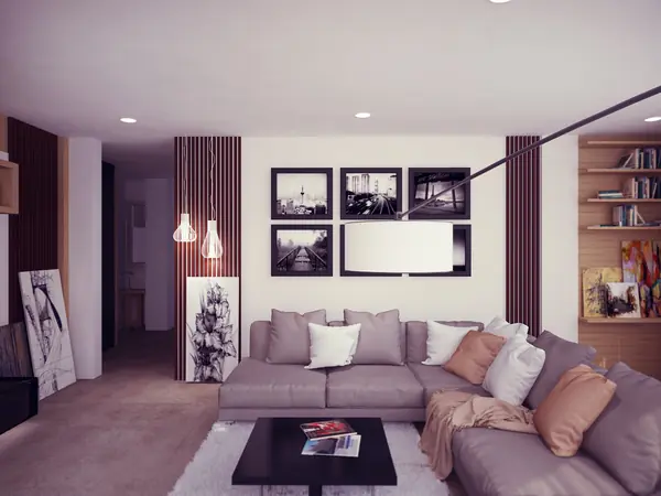 Modern apartments in Moscow