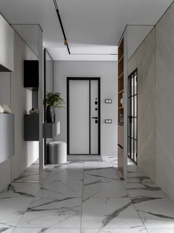 Интерьер типовой трехкомнатной квартиры в доме серии П-3