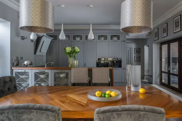 частный дом, столовая