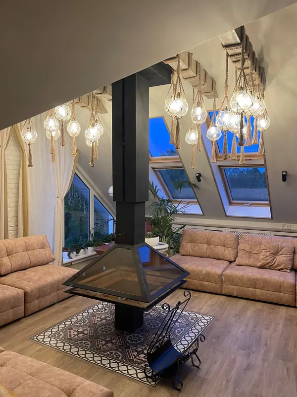 Мансардный этаж в загородном доме