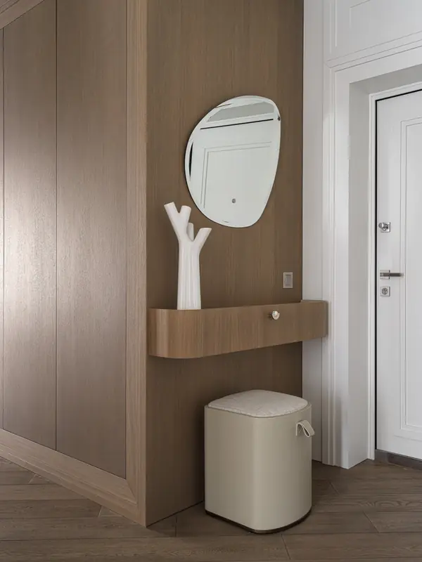 Реализация мебели в проекте в стиле "Тихой роскоши"