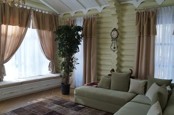 Нouse in a pine forest