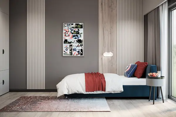 Дизайн интерьера дом 71 м² фьюжн Ольховка Кантри Клаб