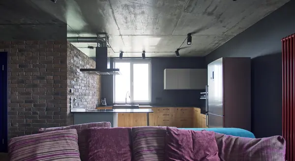 Кухня Solid Loft у Loft інтер’єрі