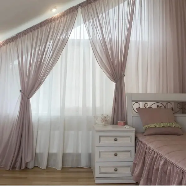 Шторы на нестандартные окна