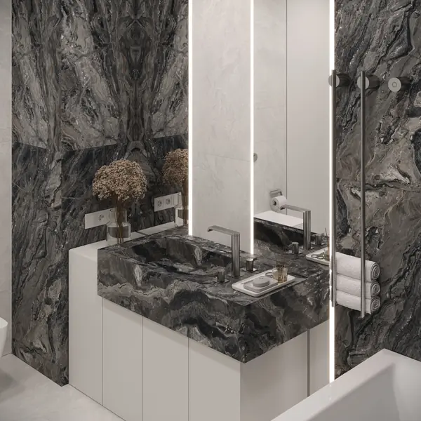 Bathroom in contemporary style