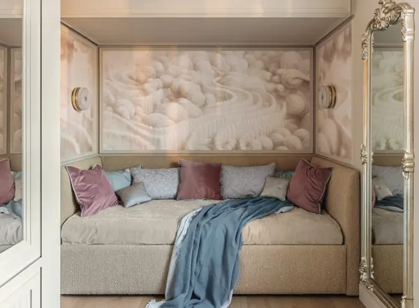 Элегантная квартира 79 м² для семьи с двумя детьми