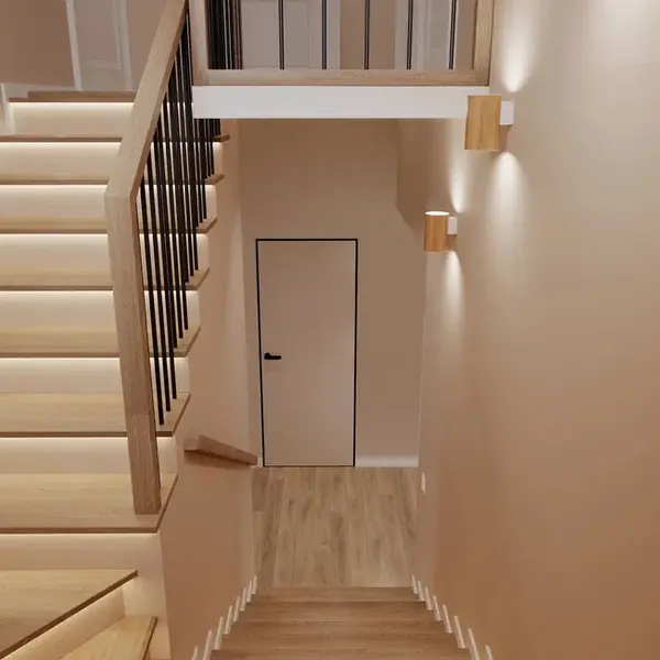 Ремонт двухэтажного коттеджа общей площадью 150 м2