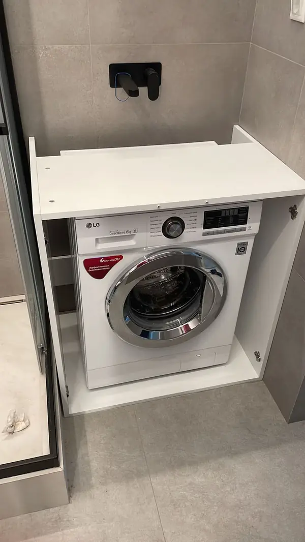 Тумба в с/у, эмаль, акриловый лак, двусторонняя покраска