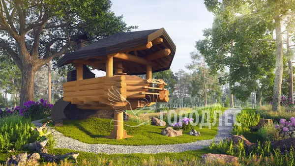 Беседка в усадьбе "Новатор"