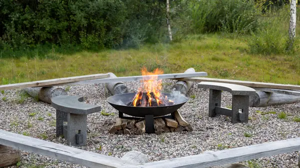 Скамья малая, костровая чаша L100