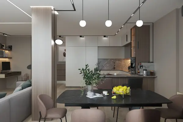 Двухкомнатная квартира среди облаков