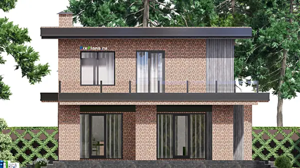 Проект одноэтажного дома 13х24м S325м2 F-16838