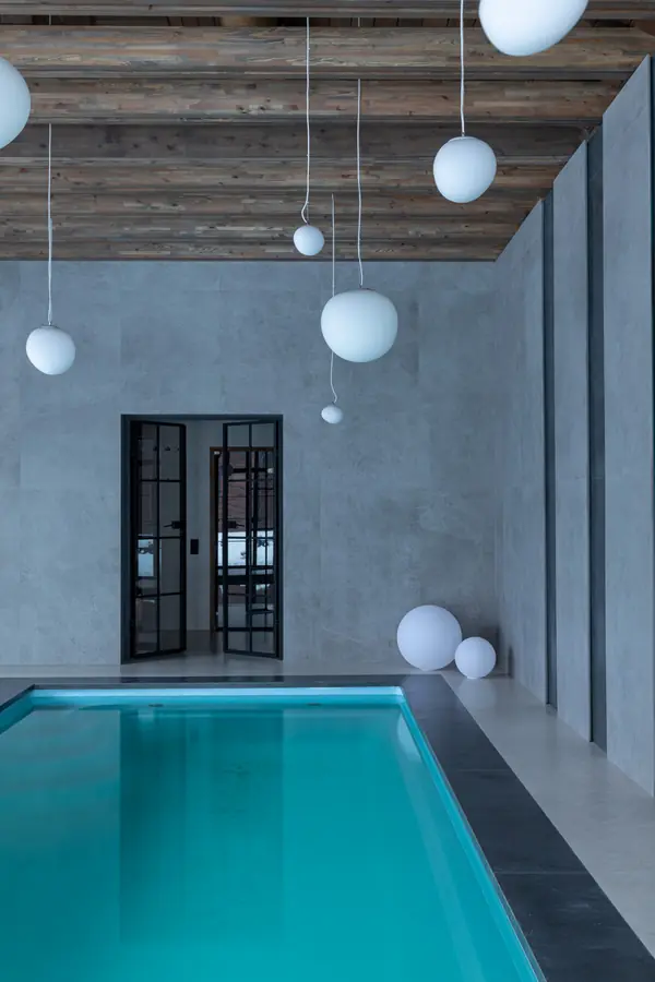 Реализованный проект банного комплекса на территории частного дома