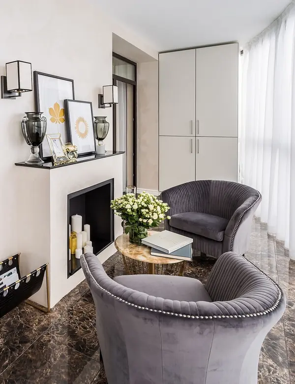 Лоджия при кухне-гостиной