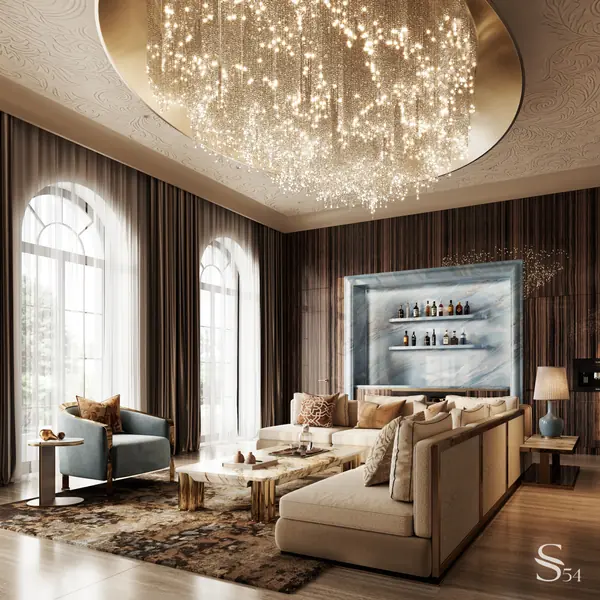 Просторная комната отдыха