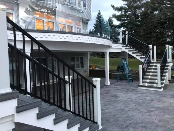 Ступени, ограждения