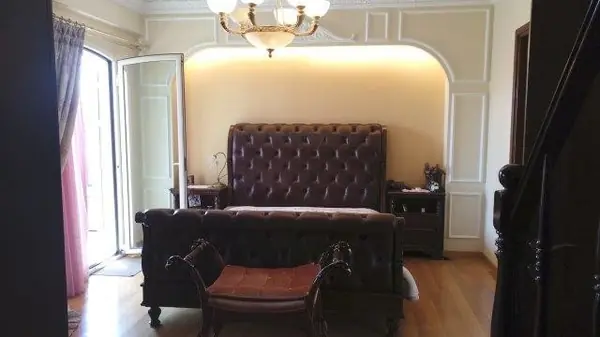 Спальня на контрастах.