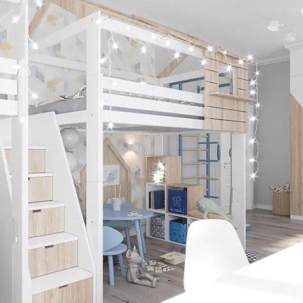 Детская для двух мальчиков с Горами на стенах Alltowall