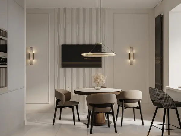 Современная квартира в Москве 78 м²