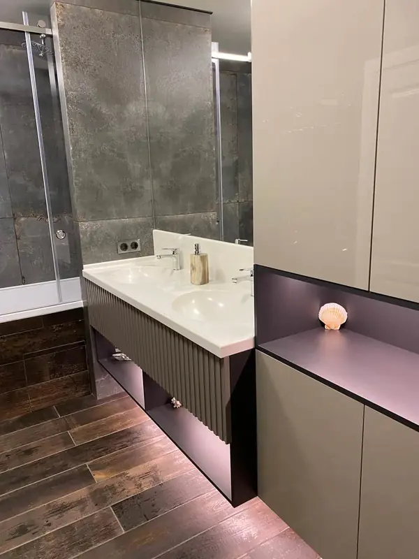 Мебель в санузел для загородного дома