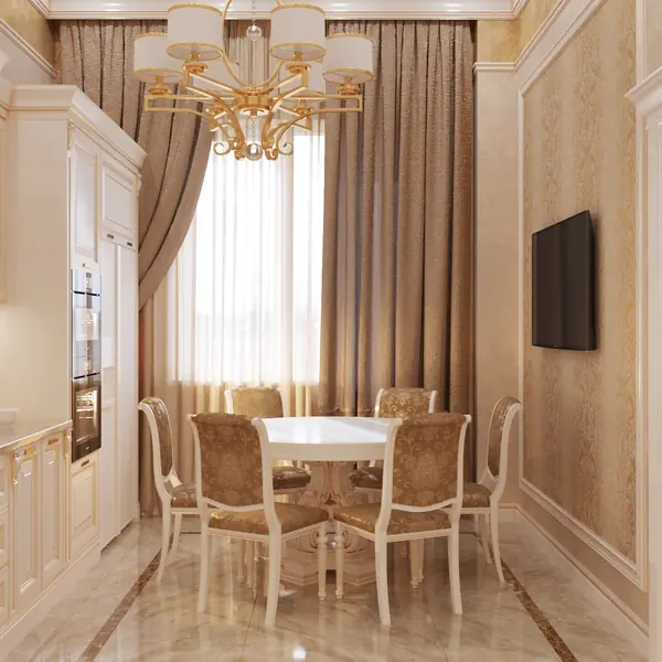 Интерьеры частного дома г. Шымкент, Казахстан.