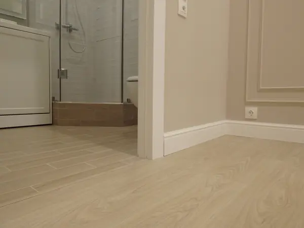 Счастье на Мичуринском - отделка санузла с душевой кабиной в новостройке