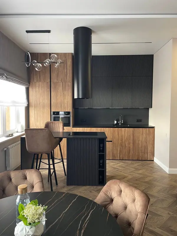 Кухонный гарнитур и ТВ зона PRESTIGE + NEVADA