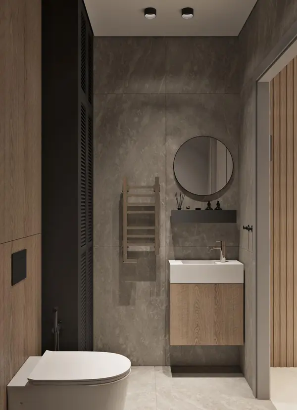 Дизайн трёхкомнатной квартиры 97 м2