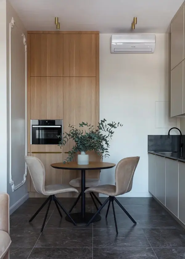 Современная классика для апартаментов в ЖК "Серебряный фонтан"