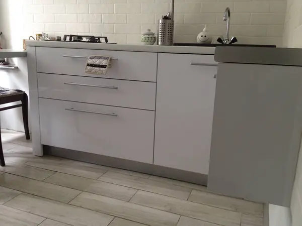 Вариант дизайна маленькой кухни