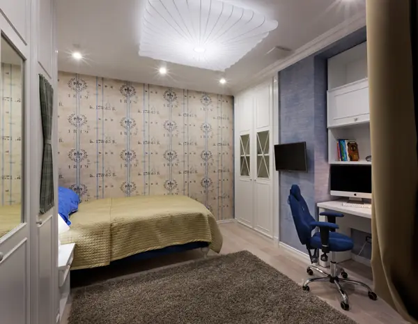 Светлые тона и зеркальные поверхности от Виктории Витковской