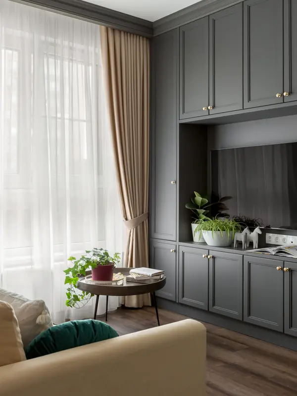 Уютная квартира 67 кв. м для молодоженов и большой собаки