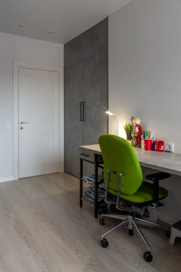 Рабочее место мальчика