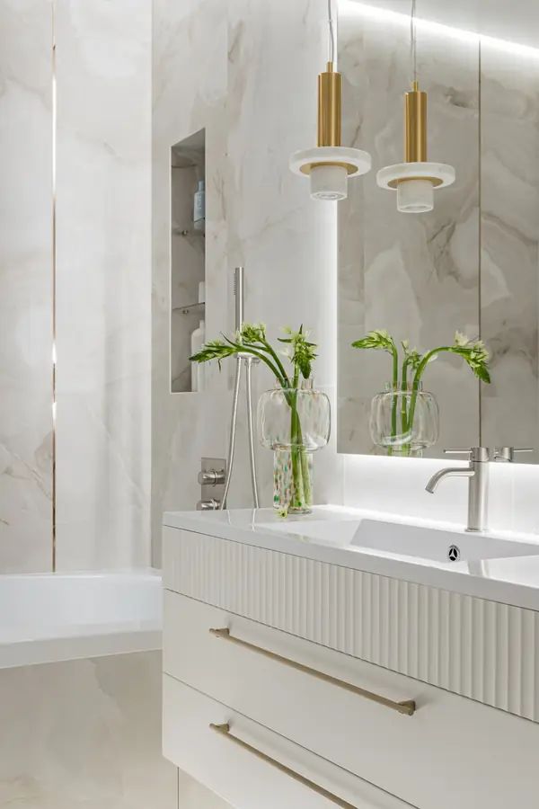 Ванная комната. Фото реализованного проекта