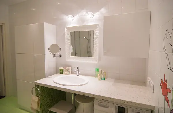 Apartment with cocks